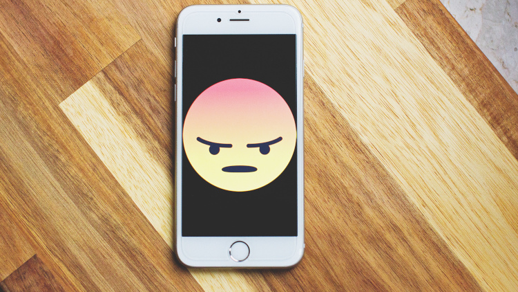 Photo of angry face on phone by freestocks.org. See post for link.