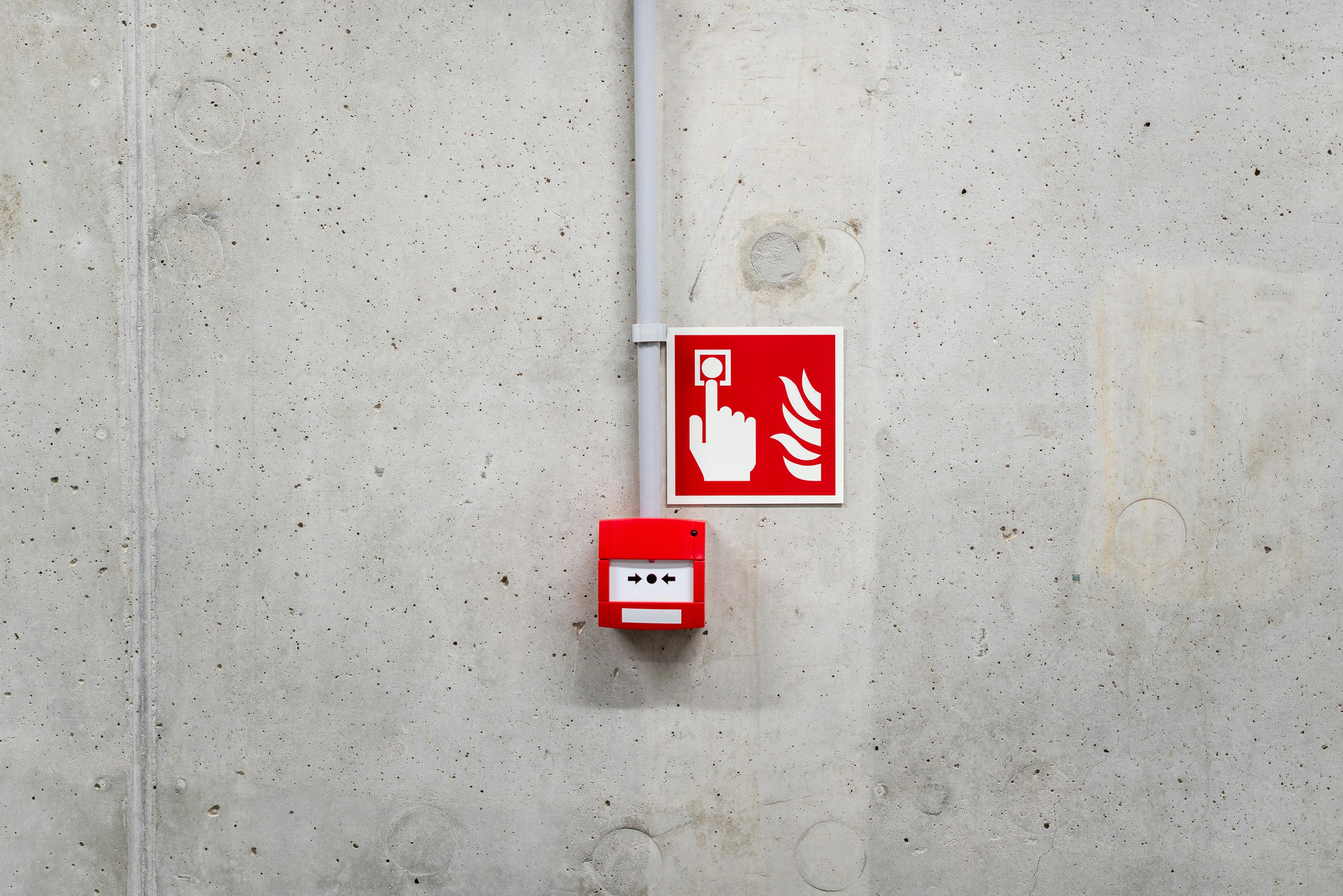 Emergency button by Jakub Zerdzicki